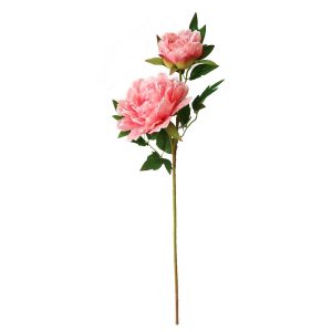 HTI-Living Pfingstrose Rosa 71 cm Kunstblume Flora