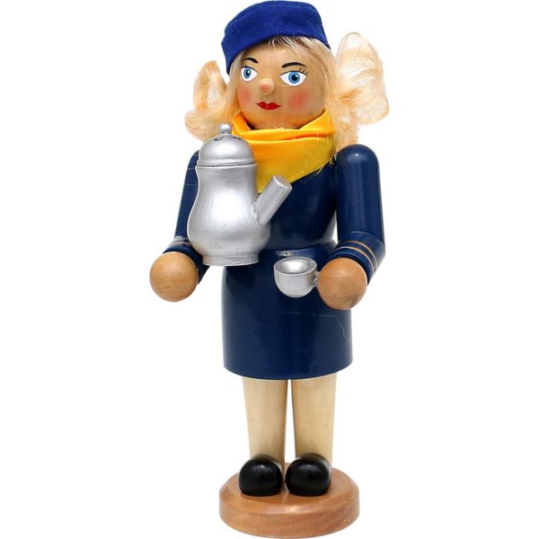 SIGRO Holz Räucherfrau Stewardess