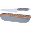 neuetischkultur Brotdose mit Messer farbig sortiert
