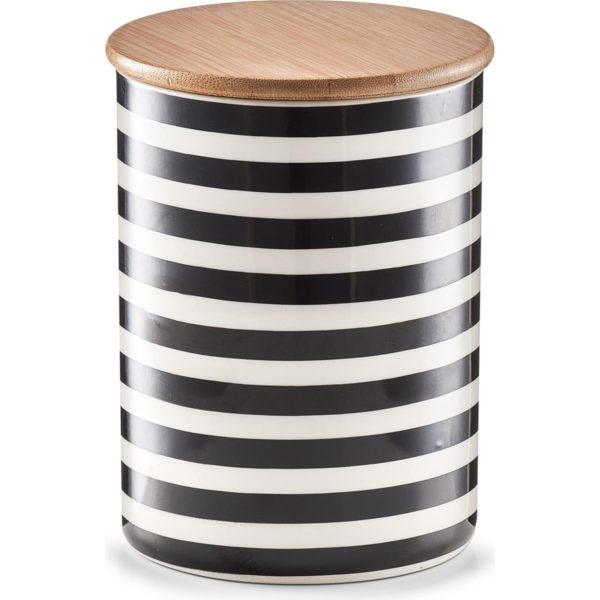 neuetischkultur Vorratsdose mit Bambusdeckel Stripes