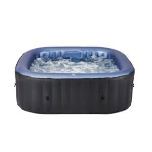 mSpa COMFORT Bubble Spa Series Whirlpool 4 Personen Outdoor Pool 158x158 cm