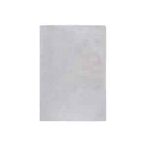 HOMCOM Teppich aus kuscheligem Hochflor 170 cm lang grau 170 x 120 x 3