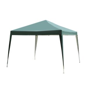 Outsunny Faltpavillon mit Tragetasche grün 300L x 300B x 255H m   Pavillon Unterstand Zelt Partyzelt Pergola Party Pavillon