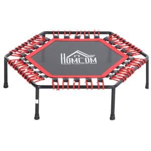 HOMCOM Fitness-Trampolin für Yoga 101 x 33 cm (ØxH)   Gartentrampolin Kindertrampolin Trainingstrampolin