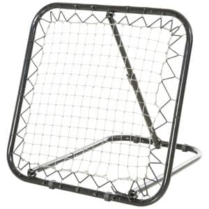 HOMCOM Rebounder schwarz 84 x 78 x 75 cm (BxTxH)   Trainingstor Torprallwand Rückpralltor Ballspiel Trainingszubehör
