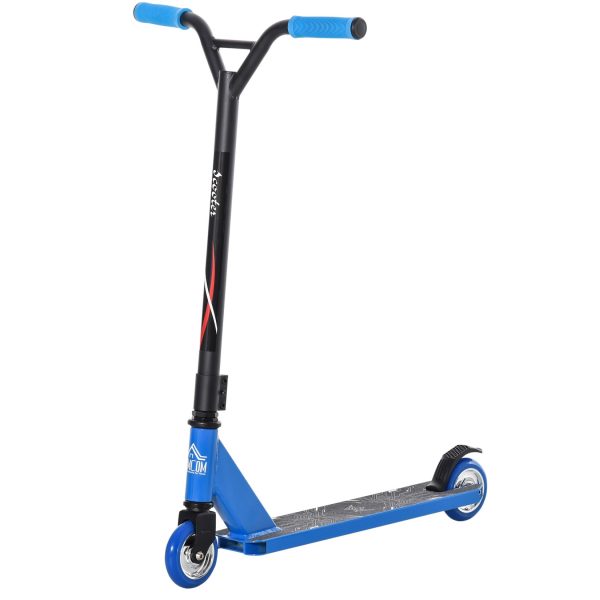 HOMCOM Kickscooter mit Bremse 68 x 46 x 84 cm (BxTxH)   Kinderroller Kids Scooter Cityroller Stadtflitzer