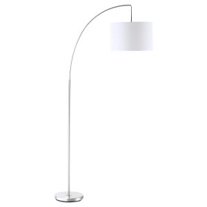 HOMCOM Stehleuchte mit Bogenständer bunt 90L x 38B x 183H cm   Stehleuchte Stehlampe für Wohnzimmer Stehlampe Lampe Leuchte