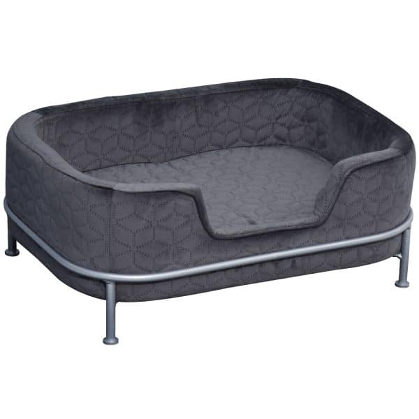 PawHut Hundesofa mit Metallsockel bunt 63