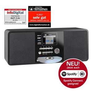 IMPERIAL 22-236-00 DABMAN i200 CD DAB+ Radio und Internetradio Stereo