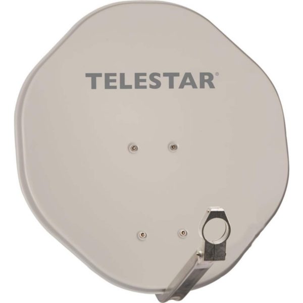 5109450-AB TELESTAR ALURAPID 45 cm Aluminium Sat-Spiegel inkl. Halterung beige