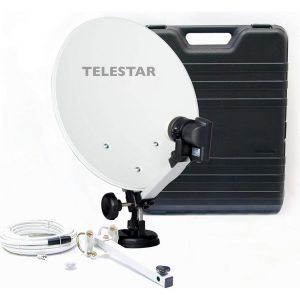 TELESTAR Camping-Sat-Anlage mit full HD Sat-Receiver DB 6 S HD (Hartschalenkoffer