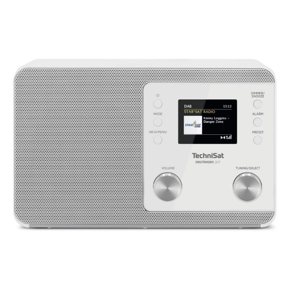 0001/3947 TechniSat DIGITRADIO 307 DAB+ weiß