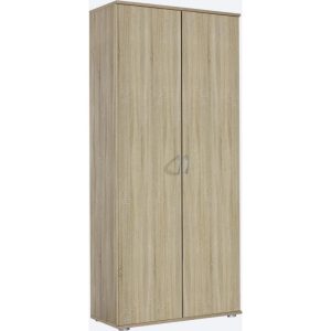 Kleiderschrank Sara 2-trg braun B 85 cm - H 188 cm - T 52 cm