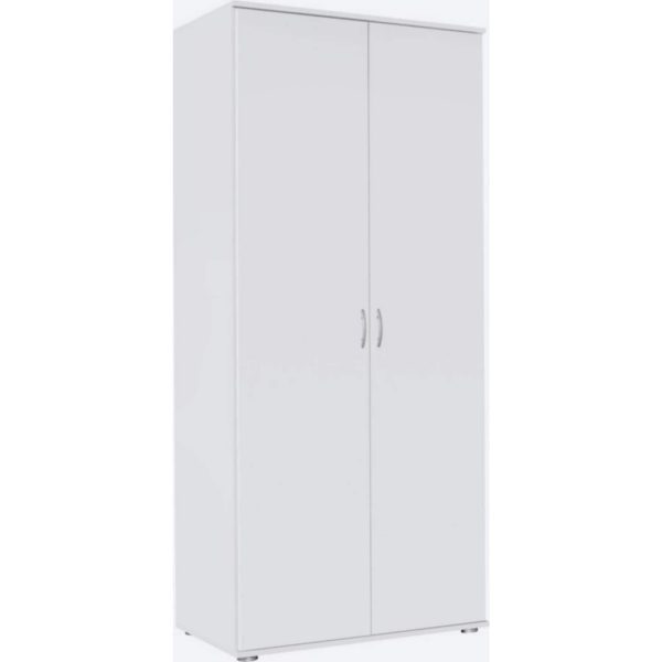 Kleiderschrank Sara 2-trg weiß B 85 cm - H 188 cm - T 52 cm