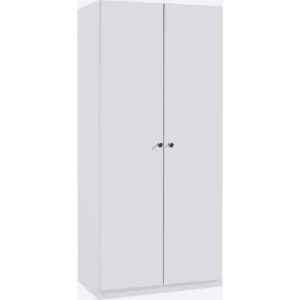 Kleiderschrank Caro 2-trg weiß B 91 cm - H 197 cm - T 54 cm