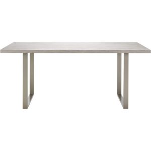 Tisch Betonoptik Grau/Metall 90 x 160 cm