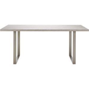 Tisch Betonoptik Grau/Metall 90 x 160 cm