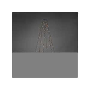 LED-Tannenbaum-Beleuchtung Baummantel Kupferfarben 240 cm