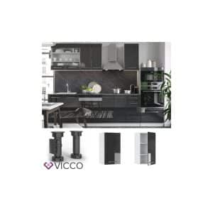 VICCO Hängeschrank 40 cm Anthrazit Küchenzeile Unterschrank Fame