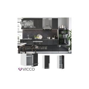 VICCO Hängeschrank 30 cm Anthrazit Küchenzeile Unterschrank Fame