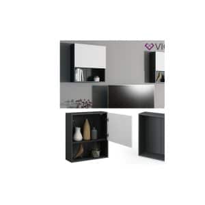 VICCO Schrank COMPO M5 antrhazit Regal Aktenschrank Bücherregal Standregal Büro