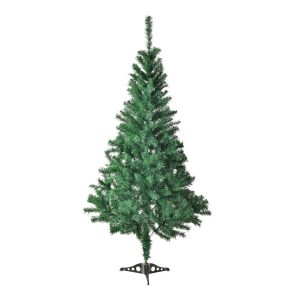 Juskys Weihnachtsbaum 150 cm künstlich mit Ständer – Tannenbaum für Innen – Weihnachtsdeko grün