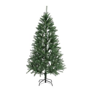 Juskys Weihnachtsbaum Talvi 180 cm hoch – künstlicher Tannenbaum aus PE-Kunststoff mit Metallständer