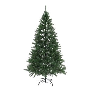 Juskys Weihnachtsbaum Talvi 210 cm hoch – künstlicher Tannenbaum aus PE-Kunststoff mit Metallständer