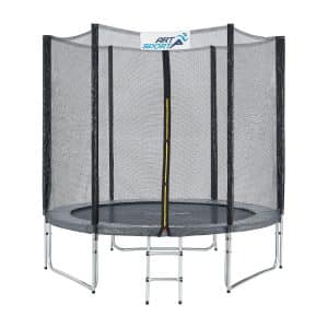 ArtSport Outdoor Trampolin Jampino Ø 244 cm mit Sicherheitsnetz