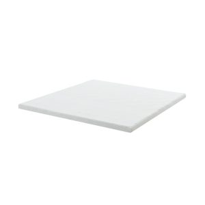 Juskys orthopädischer Topper 160 x 200 cm - 7 Zonen aus Memoryschaum 7 cm dick H2 - H3