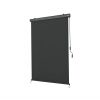Strattore Ausziehbare Senkrechtmarkise / Vertikalmarkise 140 x 250 cm - Anthrazit
