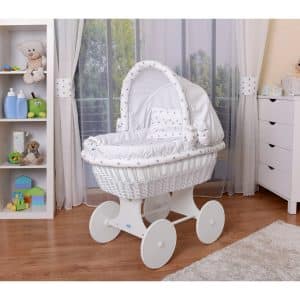 WALDIN Baby Stubenwagen-Set mit Ausstattung