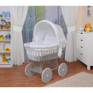 WALDIN Baby Stubenwagen-Set mit Ausstattung