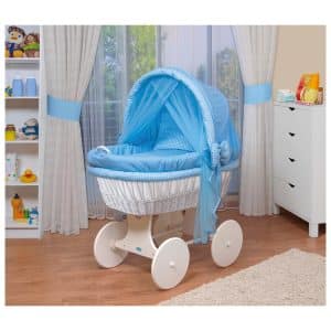 WALDIN Baby Stubenwagen-Set mit Ausstattung