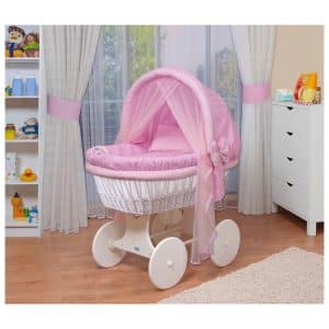 WALDIN Baby Stubenwagen-Set mit Ausstattung