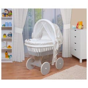 WALDIN Baby Stubenwagen-Set mit Ausstattung