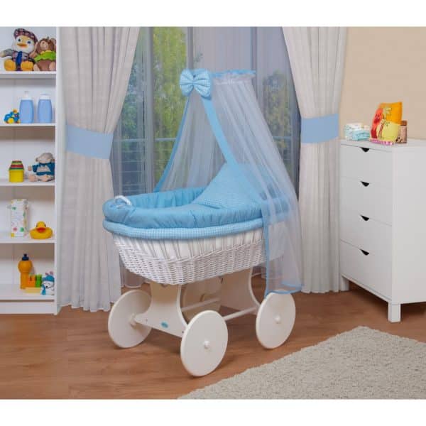 WALDIN Baby Stubenwagen-Set mit Ausstattung