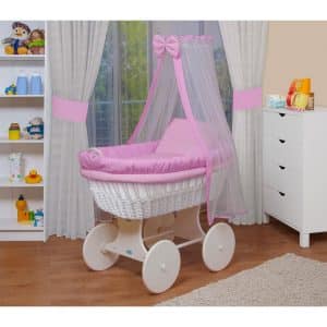 WALDIN Baby Stubenwagen-Set mit Ausstattung