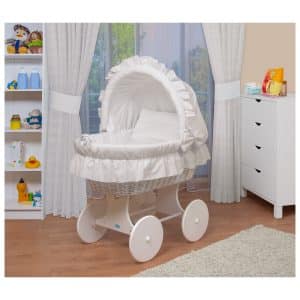 WALDIN Baby Stubenwagen-Set mit Ausstattung