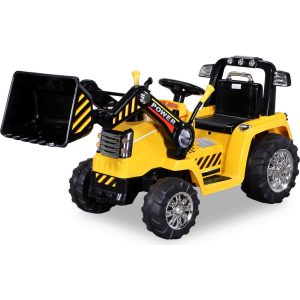 Kinder Elektro Auto Fahrzeug Bagger Traktor Kinderauto Elektrobagger 2x35W