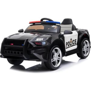 Kinderfahrzeug Elektro Auto Kinder Auto Polizei Design 12V 2x35W 2