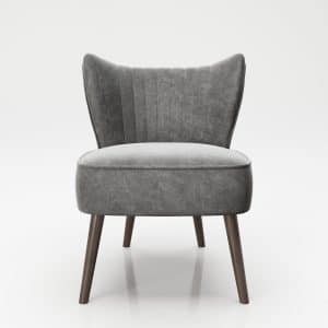 PLAYBOY - Sessel "HOLLY" gepolsterter Lounge-Stuhl mit Rückenlehne