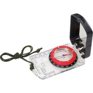 HERBERTZ Kompass - Kartenkompass – Wander Peil Marsch Kompass – Taschenkompass