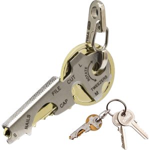 TRUE UTILITY Mini Schlüssel Multitool - Schlüsselanhänger -Schlüsselwerkzeug TOP