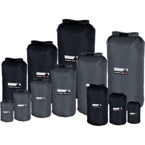 HIGH PEAK Dry Bag Camping Packsack Roll Sack Pack Beutel Wasserdicht 1-26 Liter Farbe: schwarz