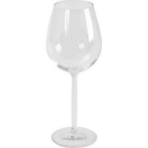 BO-CAMP Rotwein Glas - Polycarbonat Camping Weinglas Trink Glas bruchfest 350 ml