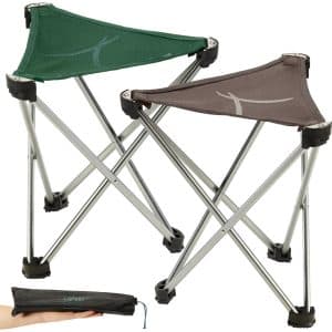 GRAND CANYON Supai Mini Dreibein Falt Hocker 3-Bein Camping Sitz Alu 280g Leicht Farbe: Falcon