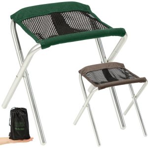 GRAND CANYON Sinyala Micro Klapphocker Falt Hocker Camping Alu 320g Leicht 100kg Farbe: Eden