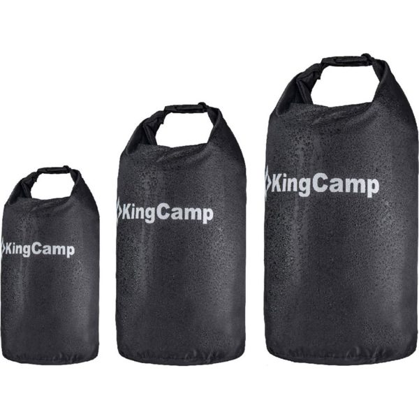 KINGCAMP Dry Bag Camping Packsack Roll Sack Pack Beutel Wasserdicht 15-30 Liter Variante: S - 15 Liter
