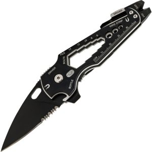 TRUE UTILITY Mini Multi Tool SmartKnife+ Gürtel Clip Taschen Messer Klappmesser